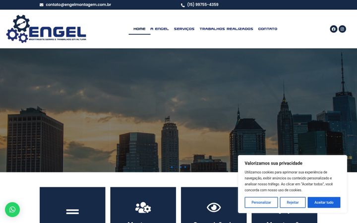 Screenshot von engelmontagem.com.br