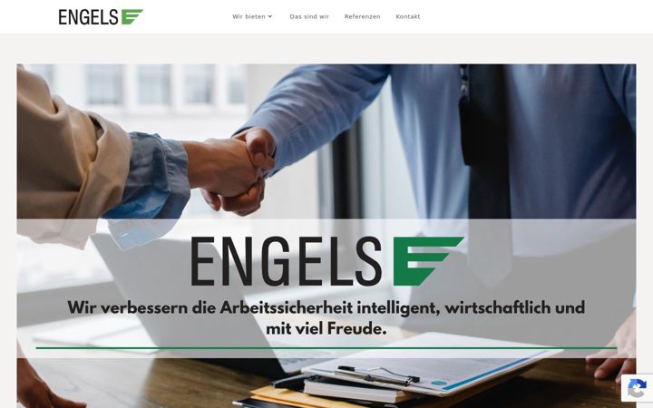 Captura de pantalla de engels-ing.de