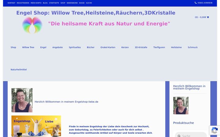Screenshot του engelshop-liebe.de