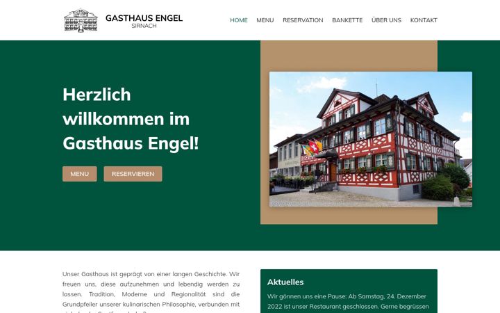 Screenshot of engelsirnach.ch