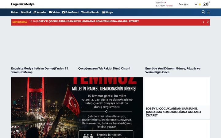 Captura de ecrã de engelsizmedya.org