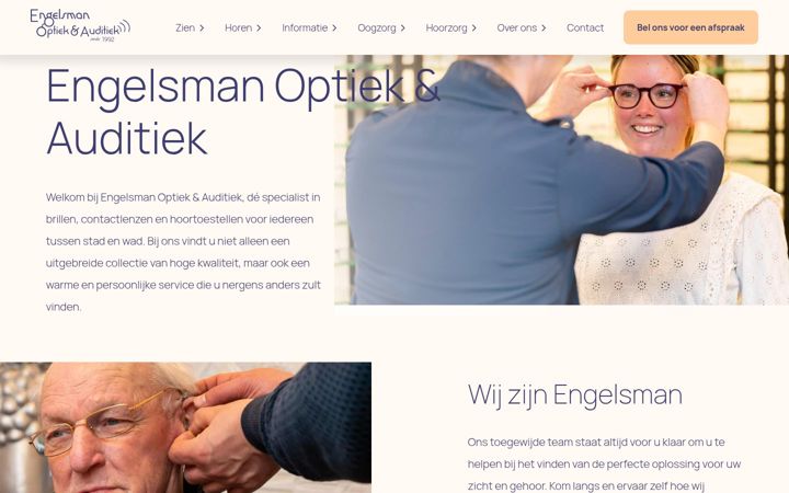 Ekrano kopija engelsmanoptiek.nl