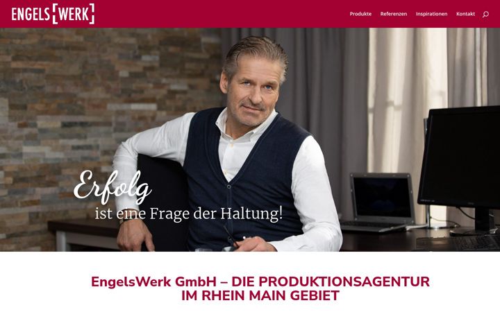 Kuvakaappaus sivustosta engelswerk-werbung.de