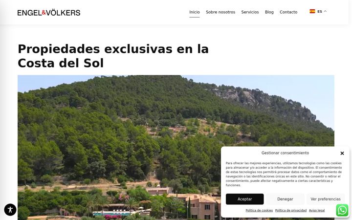 Screenshot of engelvolkerscostareal.com