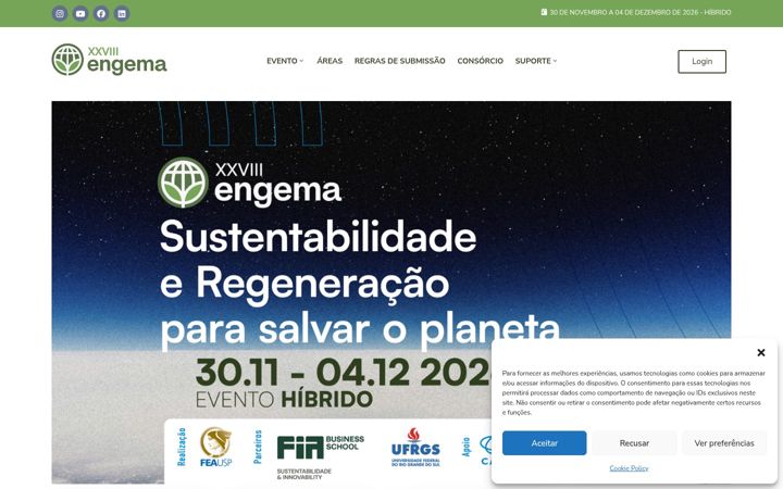 Screenshot von engema.org.br