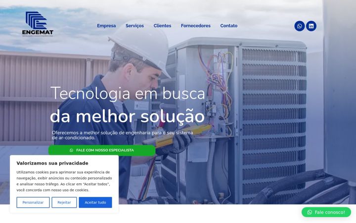 Screenshot of engematrj.com.br