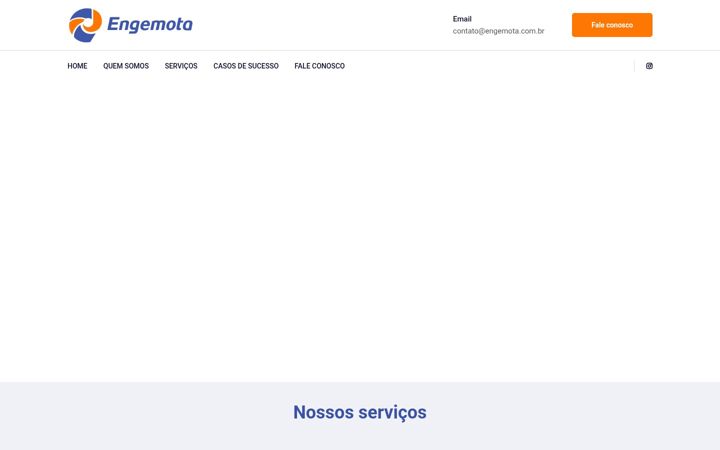Screenshot von engemota.com.br