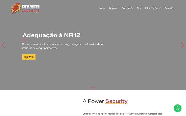 Screenshot von engenhariapower.com.br