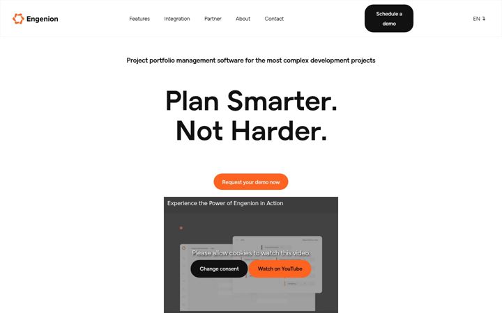 Screenshot of engenion.com