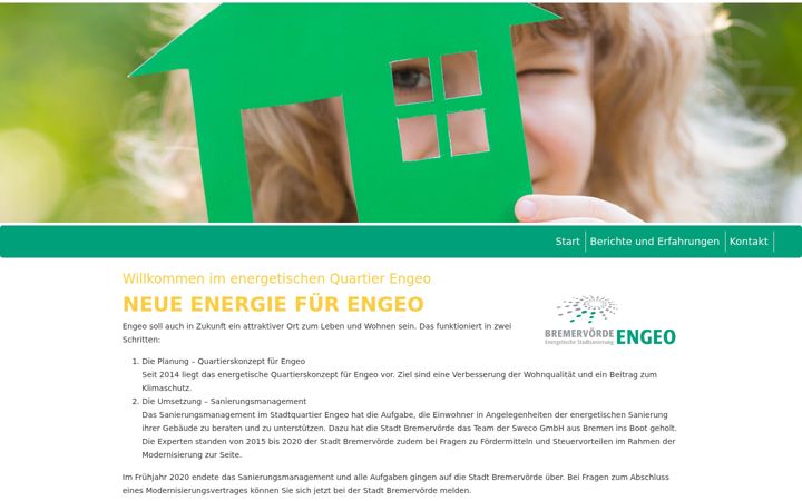 Screenshot of engeo-saniert.de