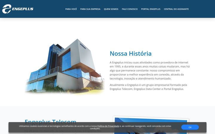 Screenshot of engeplusempresas.com.br