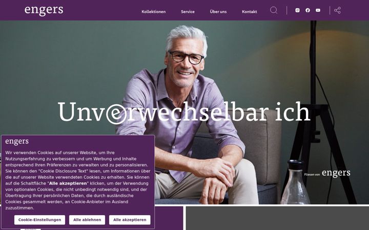 Screenshot of engers-keramik.de