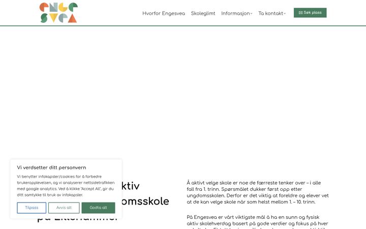 Screenshot di engesvea-skole.no