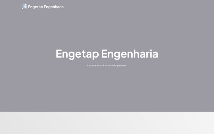 Screenshot of engetap.ind.br