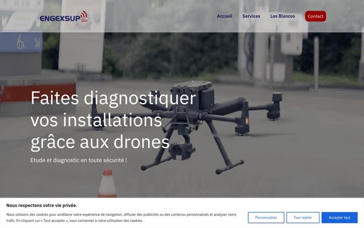Screenshot of engexsup.fr