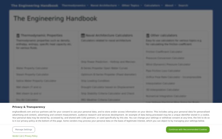 Screenshot of enghandbook.com