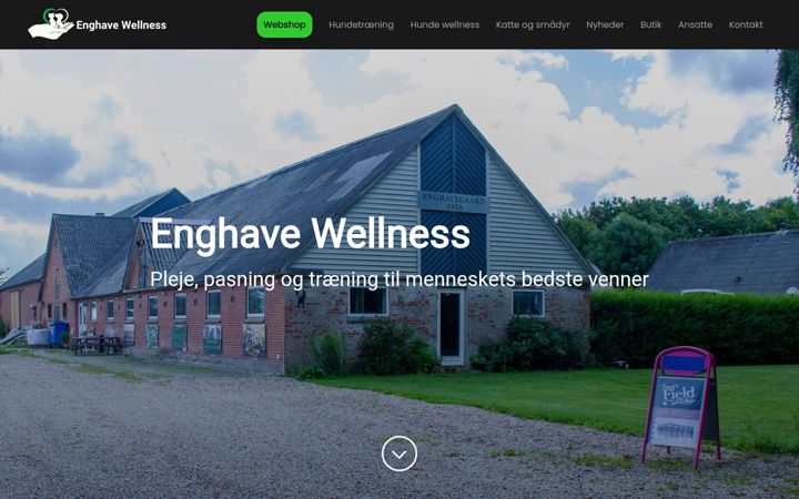 Skärmbild av enghavewellness.dk