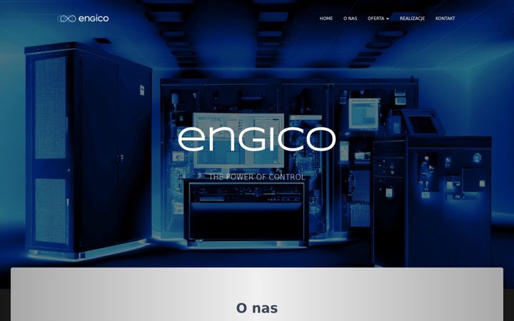 Screenshot ta' engico.tech