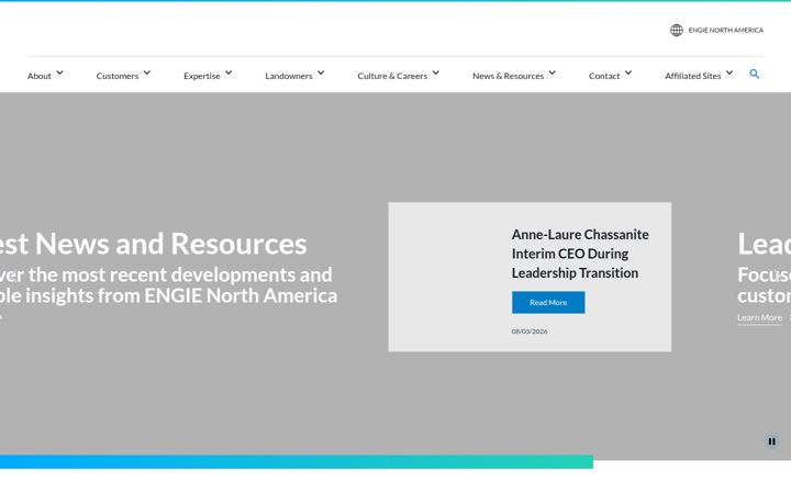 Screenshot of engie-na.com