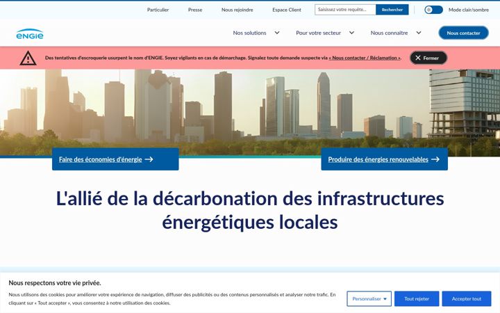Screenshot of engie-solutions.com