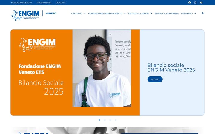 Screenshot of engimveneto.org