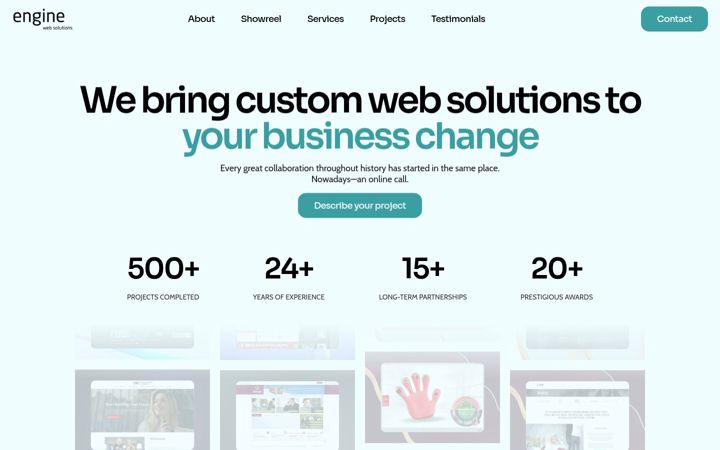 Screenshot ta' engine.com.pl