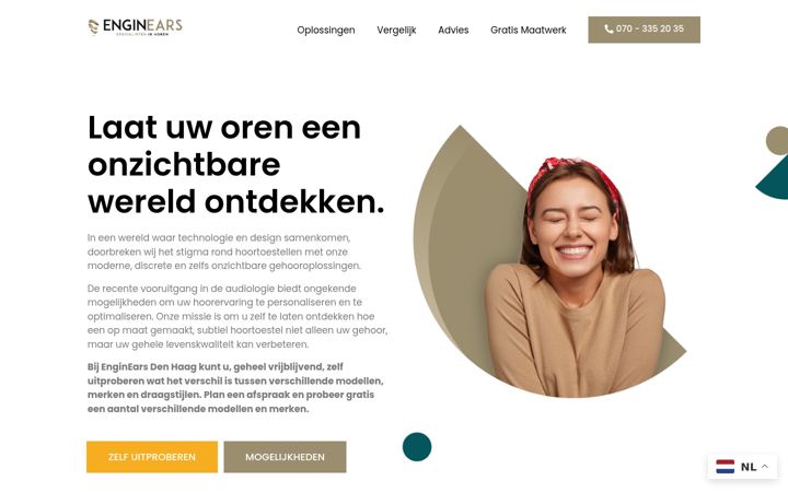 Screenshot of enginears-onzichtbaar.nl