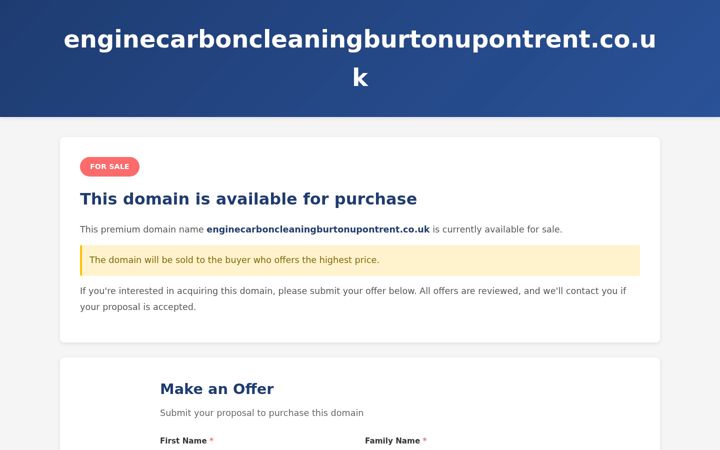 Screenshot of enginecarboncleaningburtonupontrent.co.uk