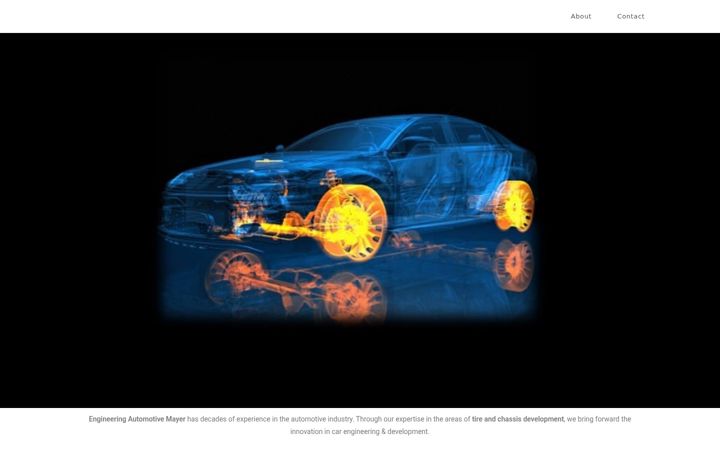 Screenshot von engineering-automotive-mayer.de