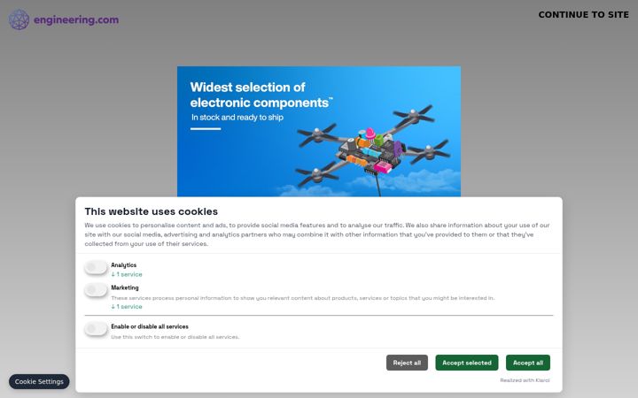Screenshot van engineering.com