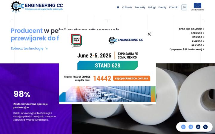 Screenshot of engineeringcc.com