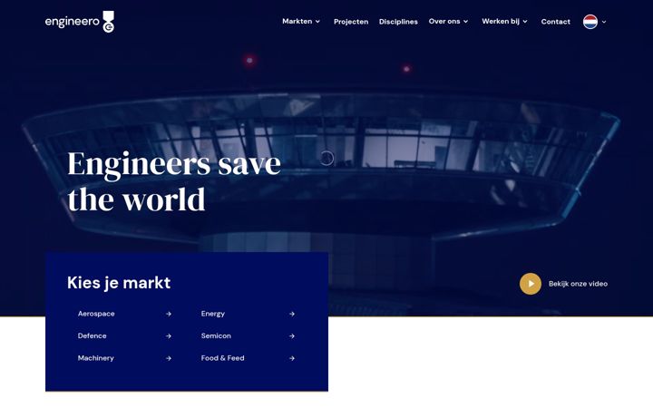 Screenshot of engineero.careers