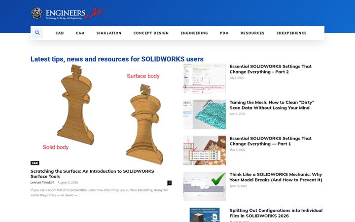 Screenshot of engineersrule.com