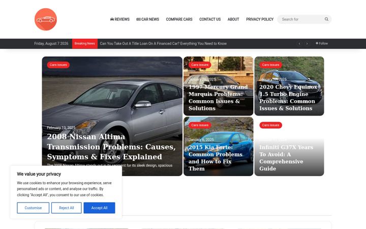 Screenshot of enginevibe.com