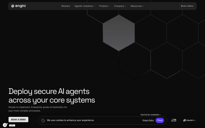 Екранна снимка на engini.io