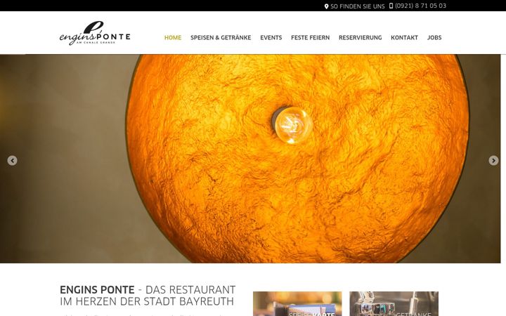 Screenshot von engins-ponte.de
