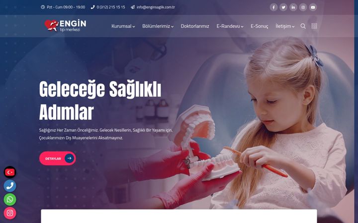 Screenshot of engintipmerkezi.com