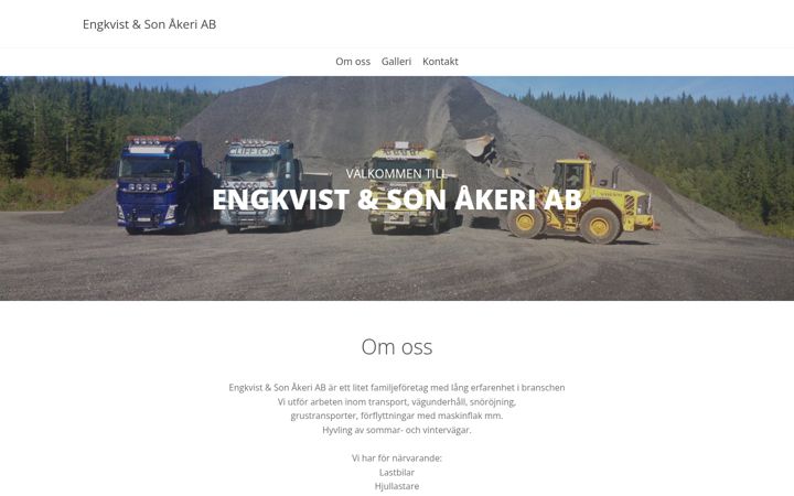 Screenshot of engkvistakeri.se