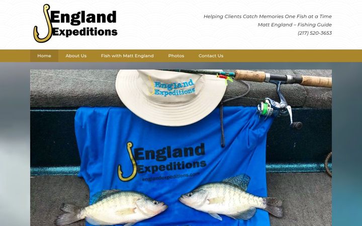 Screenshot of englandexpeditions.com