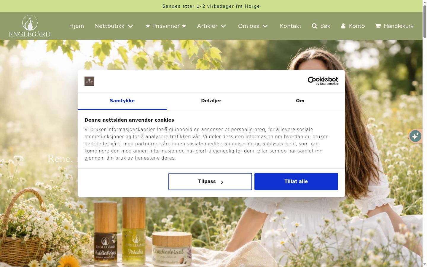 Screenshot tal-banner tal-kunsens muri qabel kwalunkwe interazzjoni