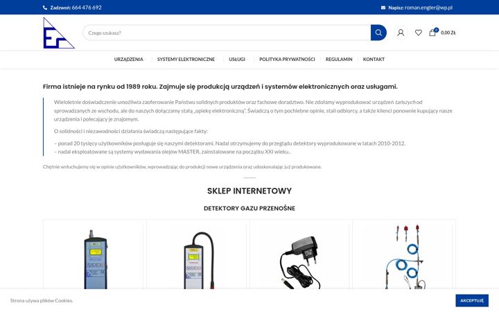 Screenshot ta' engler.com.pl