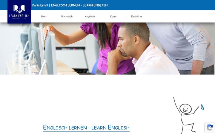 Screenshot of englischlernen-learnenglish.de
