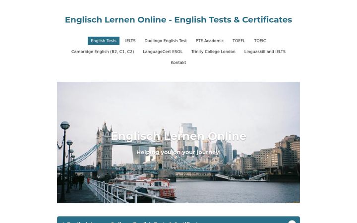 Screenshot of englischlernen-online.com