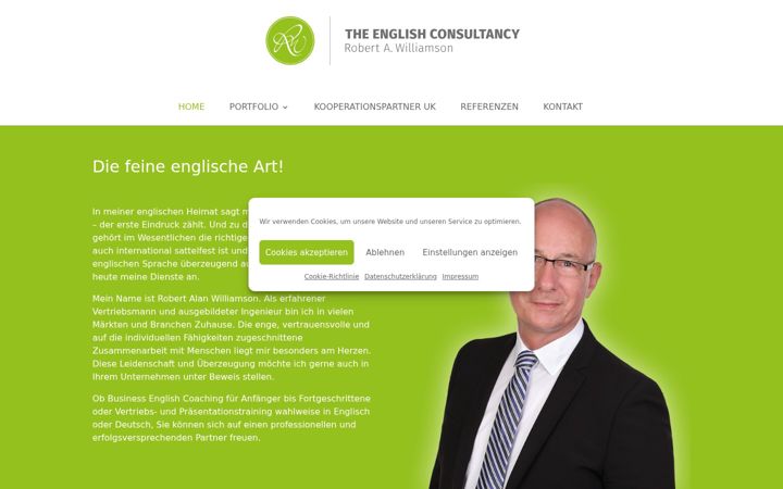 Screenshot of english-consultant.com