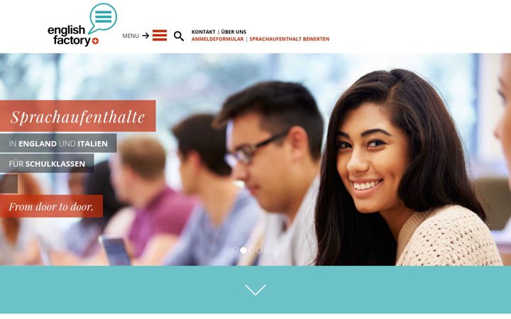 Captura de pantalla de english-factory.ch