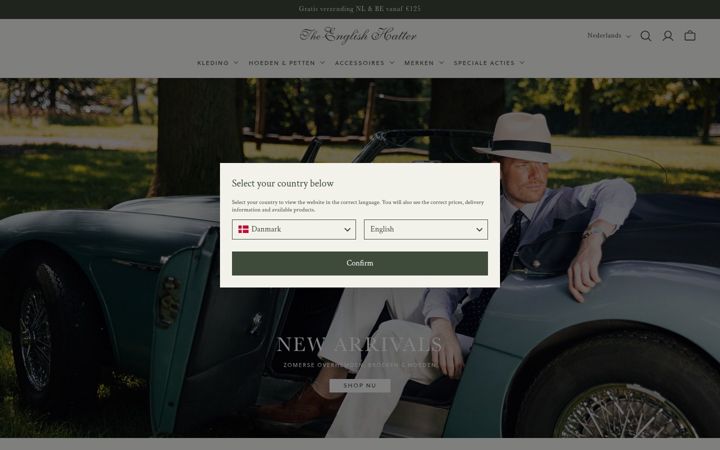 Screenshot of english-hatter.nl