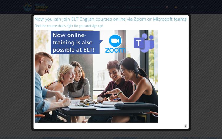 Screenshot of english-language-training.de