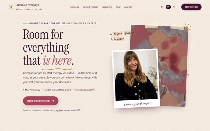 Screenshot of english-speaking-therapist.com