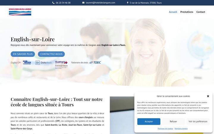 Screenshot of english-sur-loire37.fr