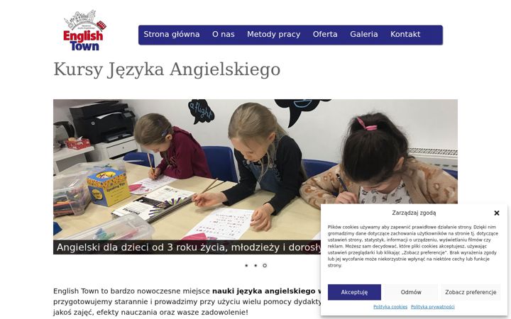 Screenshot ta' english-town.pl